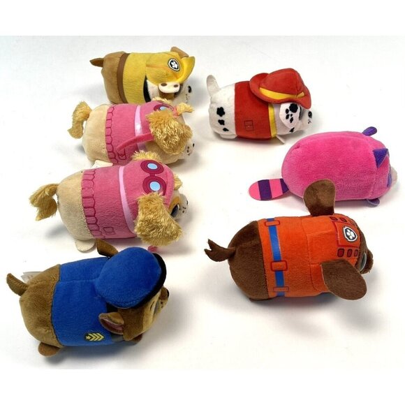 Lot 7 Nickelodeon Paw Patrol TEENY TY Stackable Plush Stuffed Animal Toys *Read* - Picture 3 of 7